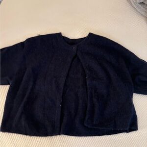 Daily drills tshirt cardigan with scarf